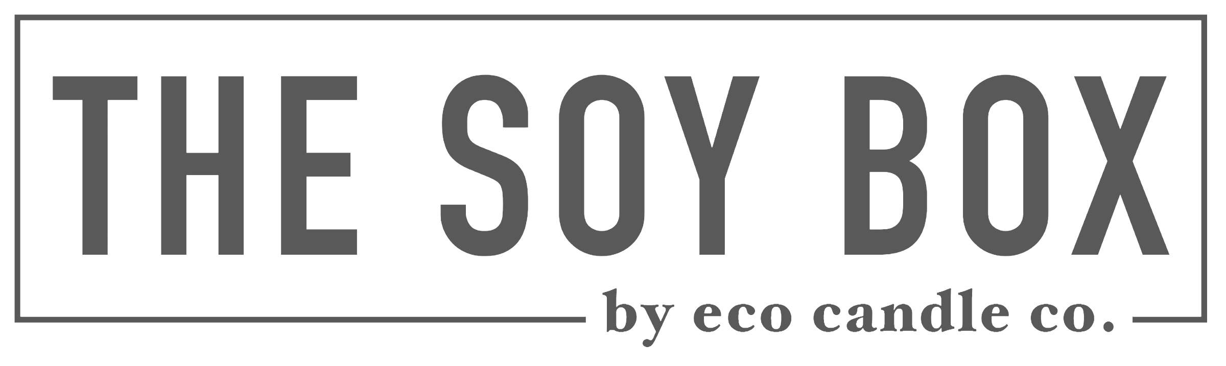 The Soy Box by Eco Candle Co logo 